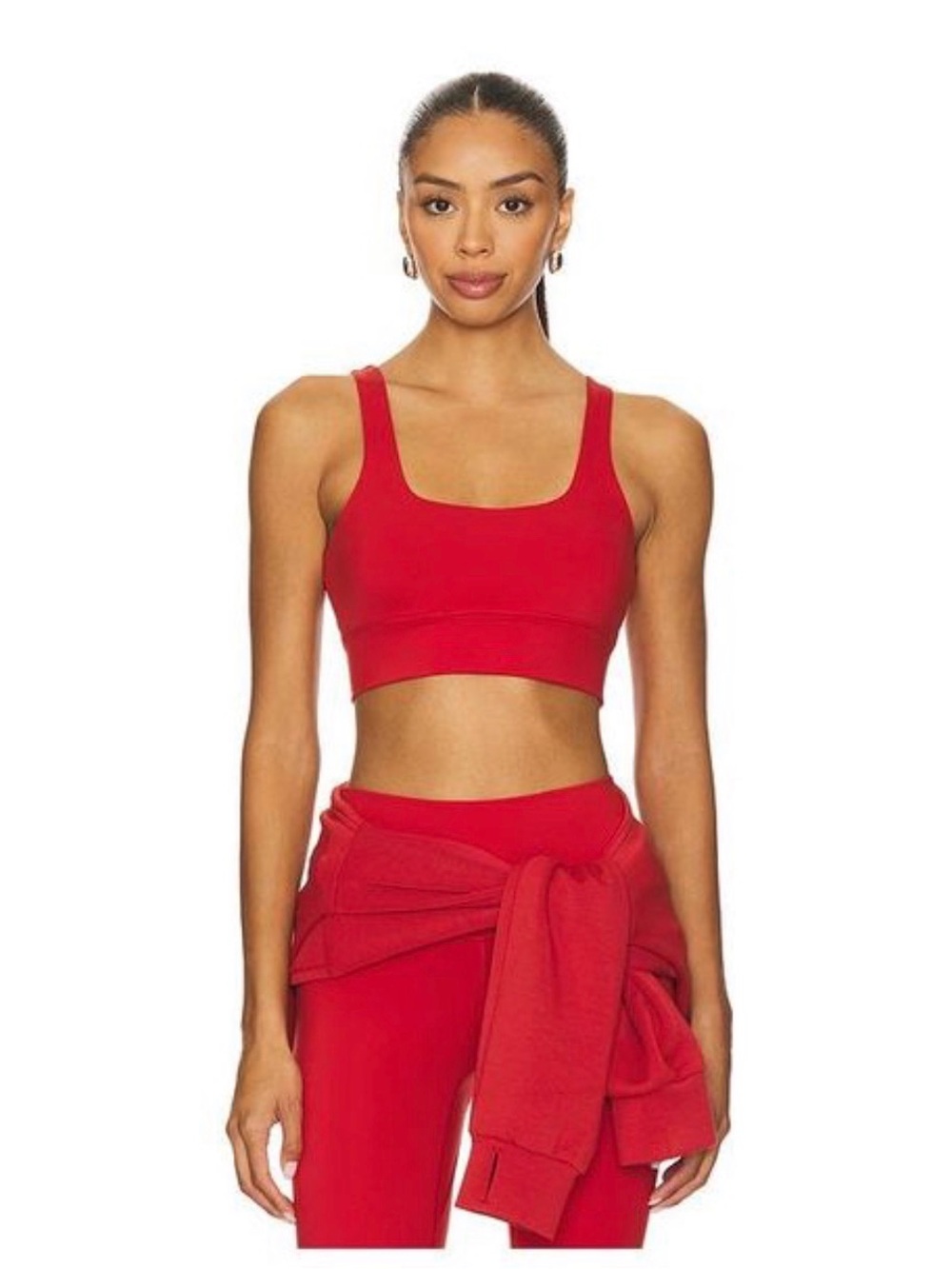 Varley FreeSoft Cori Sports Bra Burgundy Red Size Medium